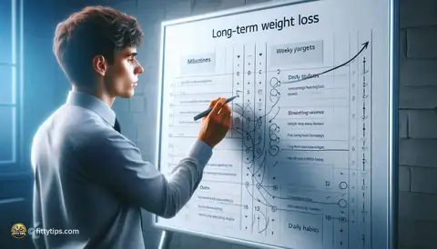 Breaking Down Long-Term Weight Loss Goals into Manageable Steps - image