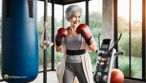 Cardio Boxing for Seniors: Safe and Effective Exercises - image