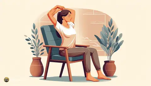 Chair Yoga for Flexibility: Poses for Upper Body Release - image