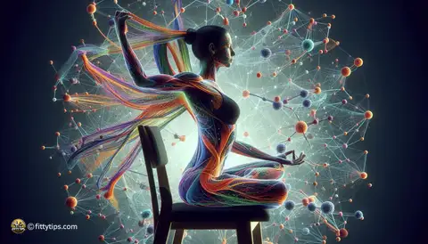 Chair Yoga for Flexibility: Understanding the Role of Fascia - image