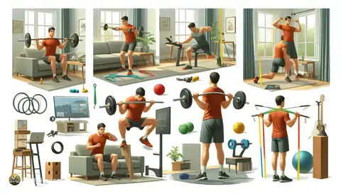 How to create an effective strength training routine at home? - image