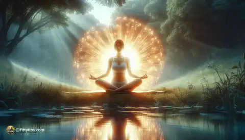 How can yoga help in improving body image during weight loss?