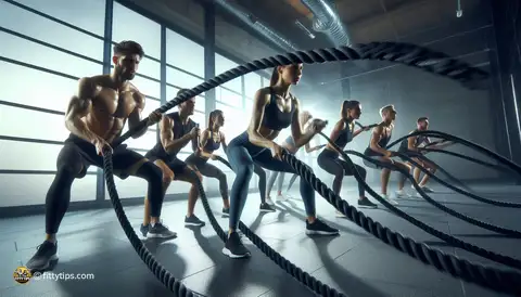 Incorporating Battle Rope HIIT into Group Fitness Classes - image