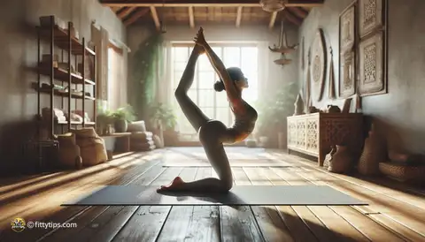 Enhancing Flexibility Safely through Iyengar Yoga Practice - image