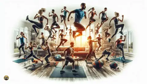 HIIT Cardio Exercises You Can Do at Home with No Equipment - image