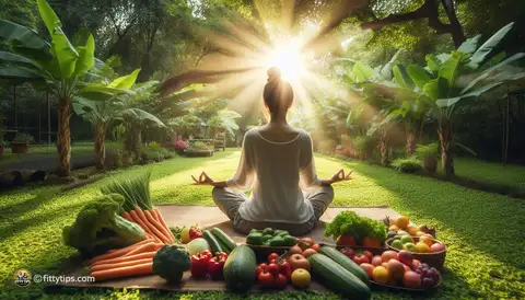 Incorporating Intermittent Fasting with a Vegetarian Diet for Weight Loss - image