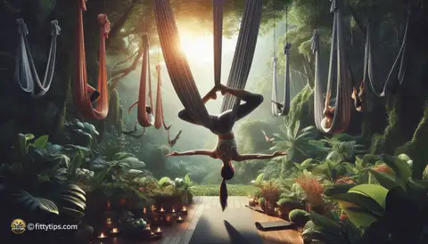 Tips for preventing injuries while practicing aerial yoga for flexibility