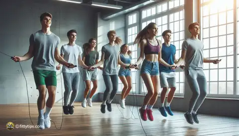 Jump Rope HIIT for Teens: Encouraging Healthy Habits in Adolescents - image