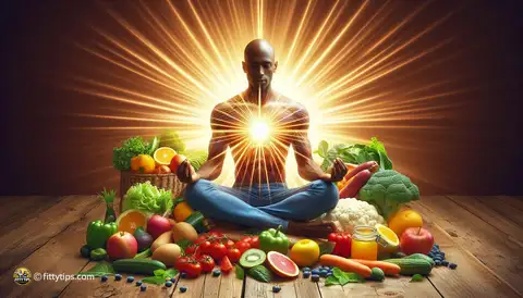 How can loving-kindness meditation cultivate a positive relationship with food?