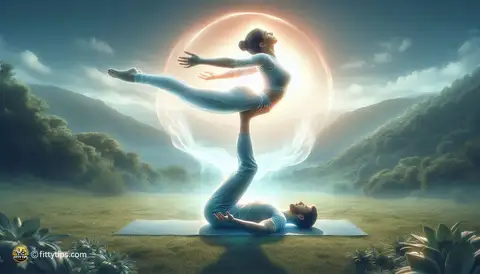 The role of relaxation techniques in deepening flexibility in AcroYoga