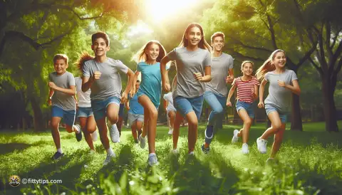 Sprinting for Youth: Benefits of Cardiovascular Exercise for Children and Teens