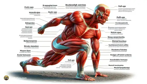 The Science Behind Muscle Building with Bodyweight Exercises - image