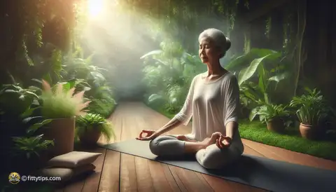 Yin Yoga for Seniors: Safely Enhancing Flexibility and Mobility - image